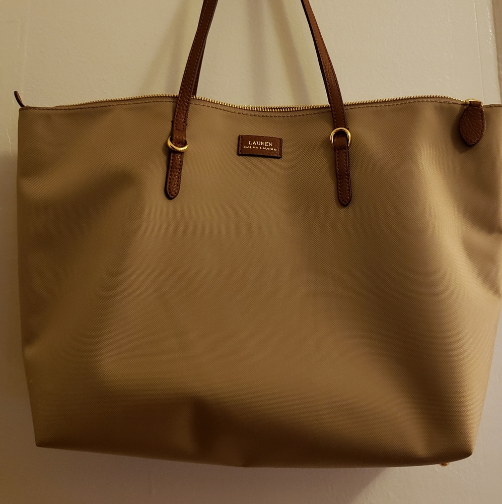 NEW Ralph Lauren Lightweight Nylon Tote